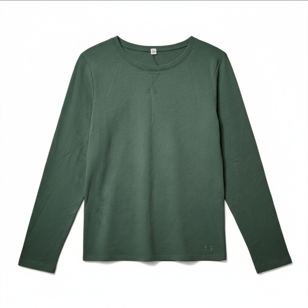 Under Armour Green Long Sleeve Men’s Medium Athletic T Shirt Tee Great Condition